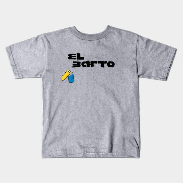 El Barto Kids T-Shirt by Byway Design